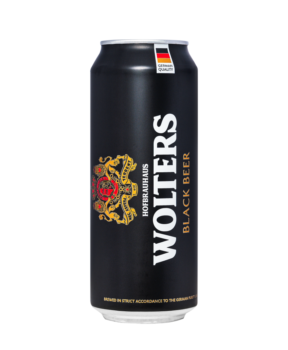 WOLTER BLACK BEER   - bia lúa mạch ( bia đen ). 